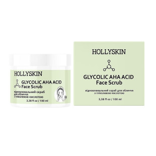 Скраб для лица с гликолевой кислотой Glycolic AHA Acid Face Scrub 100 ml